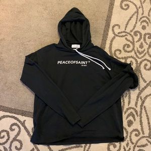 PEACEOFSAINT 2018 Collection Long Sleeve Hoodie